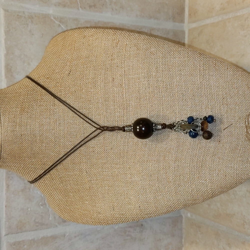 4 for $20 Fashion Jewelry Extra Long Necklace 18" Multi Strap Beaded Pendant